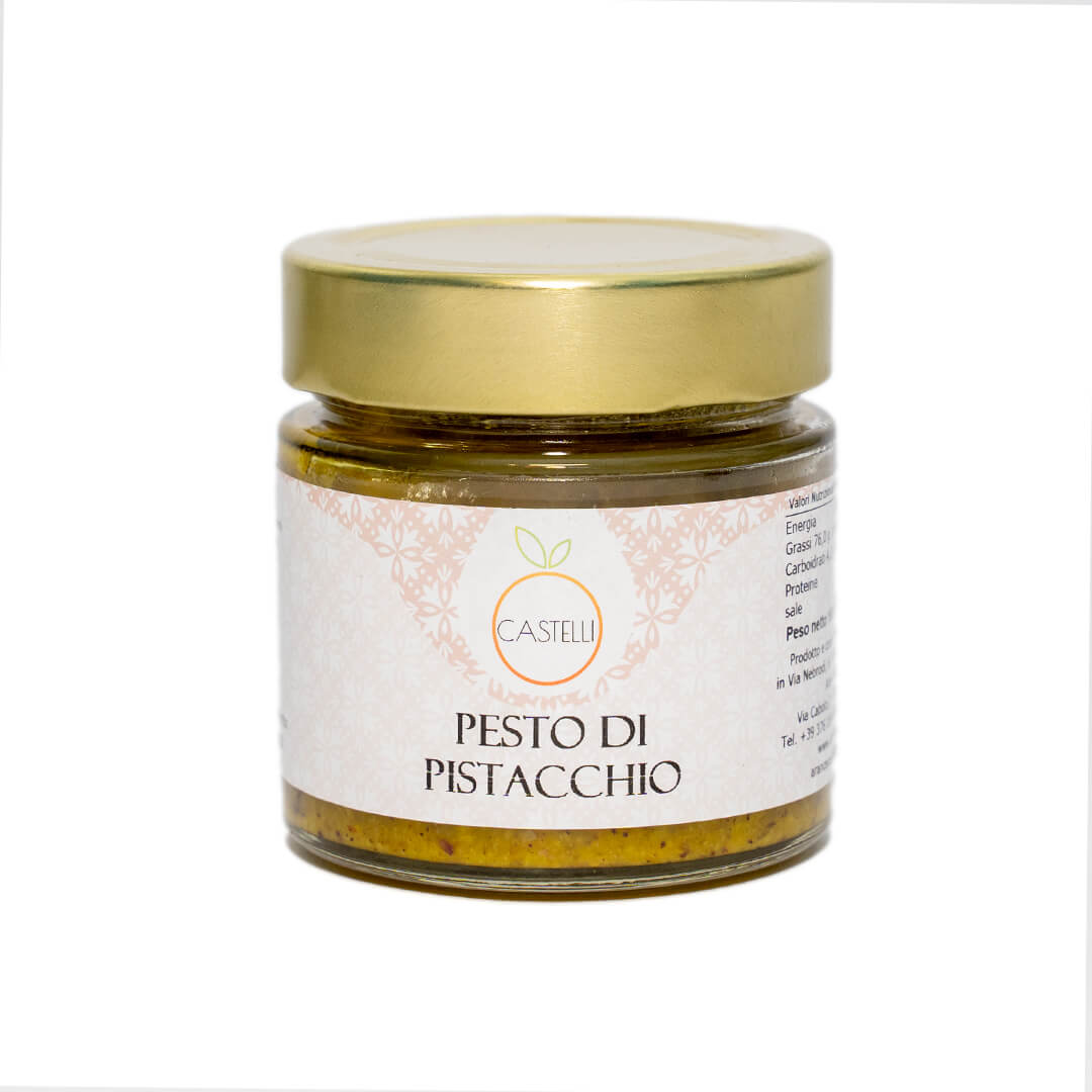 Pesto di pistacchio artigianale