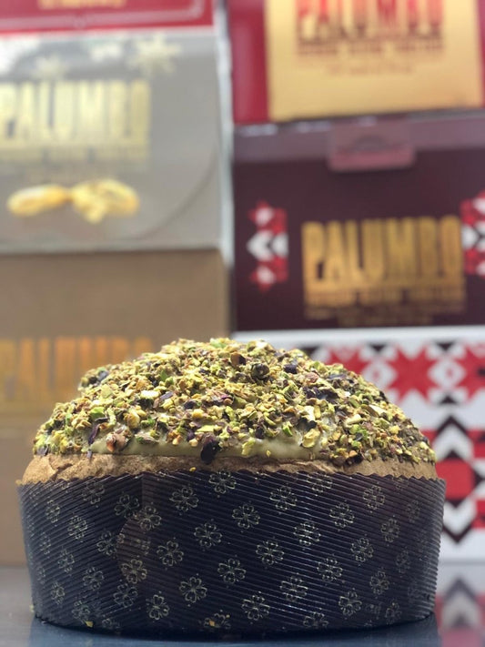 Panettone al Pistacchio Siciliano (artigianale) 1,2kg- Spedzione Gratuita!
